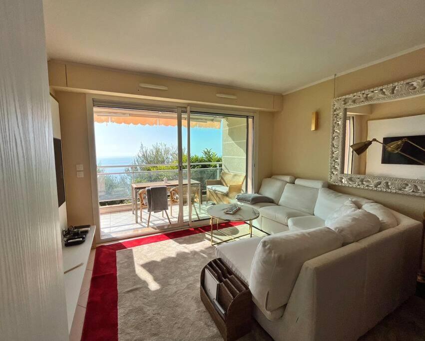 Les Jardins De Monaco Vue Mer Et Piscine Apartment Saint-Antoine  Luaran gambar